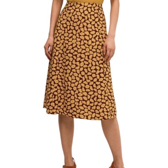 Kate spade sunny bloom floral midi skirt size 4 - Picture 1 of 7